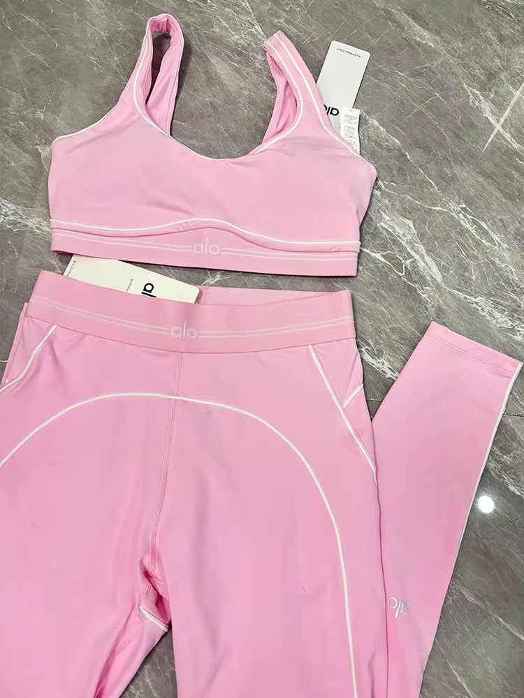 Alo 2 Piece Set Tracksuit (retail & wholesale) – TheQueenCollection.org