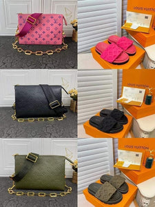 LV All Over Me Bag & Shoe Set