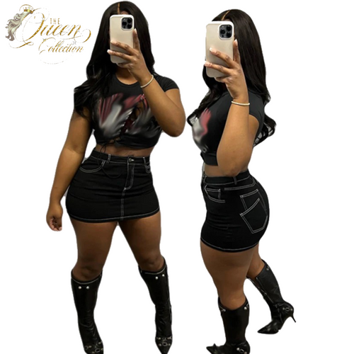 Wholesale Bodycon Jean Skirt