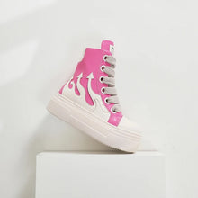 Load image into Gallery viewer, Baddie Hightop Platform Sneakers