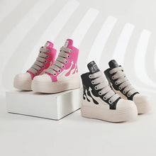 Load image into Gallery viewer, Baddie Hightop Platform Sneakers
