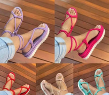 Load image into Gallery viewer, Wholesale Platform Rope Sandals (10 Pair)