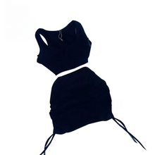 Load image into Gallery viewer, Spring Is In The Air 2pc Croptop Skirt Set