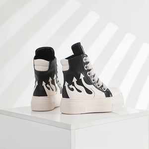 Baddie Hightop Platform Sneakers