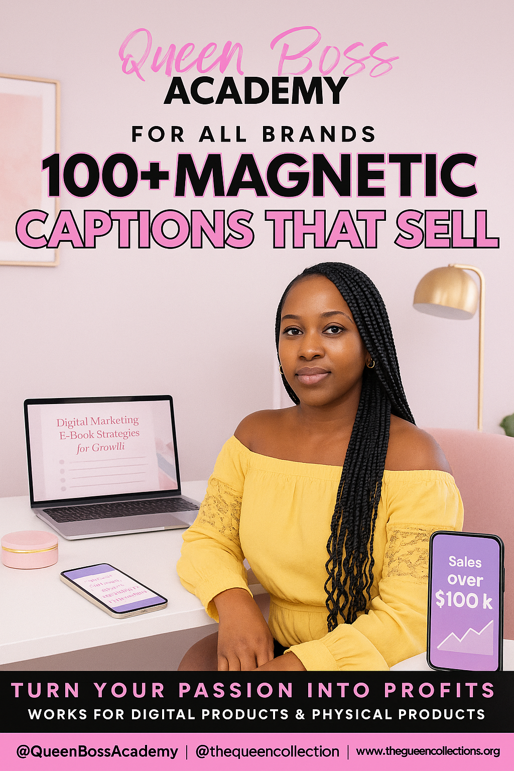 100+ Magnetic Captions That Sell Marketing Ebook (Drive Sales Fast)