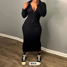 Load image into Gallery viewer, Talk To Me Nice Hooded Corset Dress
