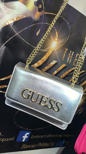 New It Girl Chrome Guess Bag
