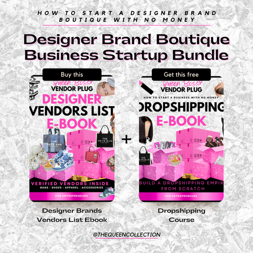 Designer Brand Boutique Business Startup Bundle
