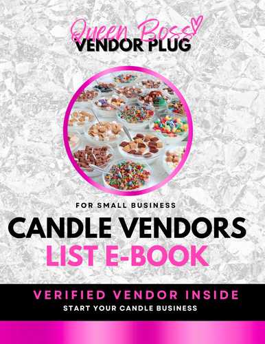 Scented Candle Vendors List