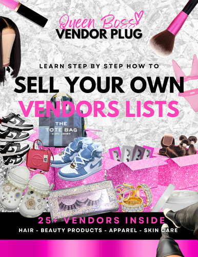The Ultimate Sell Your Own Vendors List Guide + (25+ Verified Wholesale Vendors)
