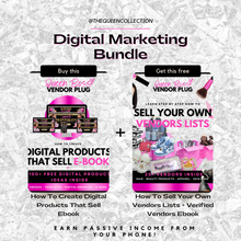 Load image into Gallery viewer, Digital Marketing Bundle (Earn Passive Income From Your Phone)