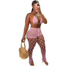 Load image into Gallery viewer, Wholesale 2 Piece Crochet Pants Set