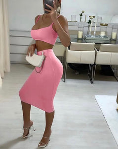 Wholesale 2 Piece Skirt Set
