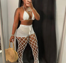 Load image into Gallery viewer, Wholesale 2 Piece Crochet Pants Set