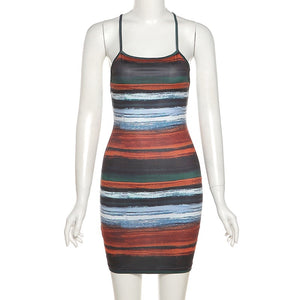 Keep It Together Striped Sundress
