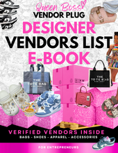 Load image into Gallery viewer, Designer Vendors List E-Book