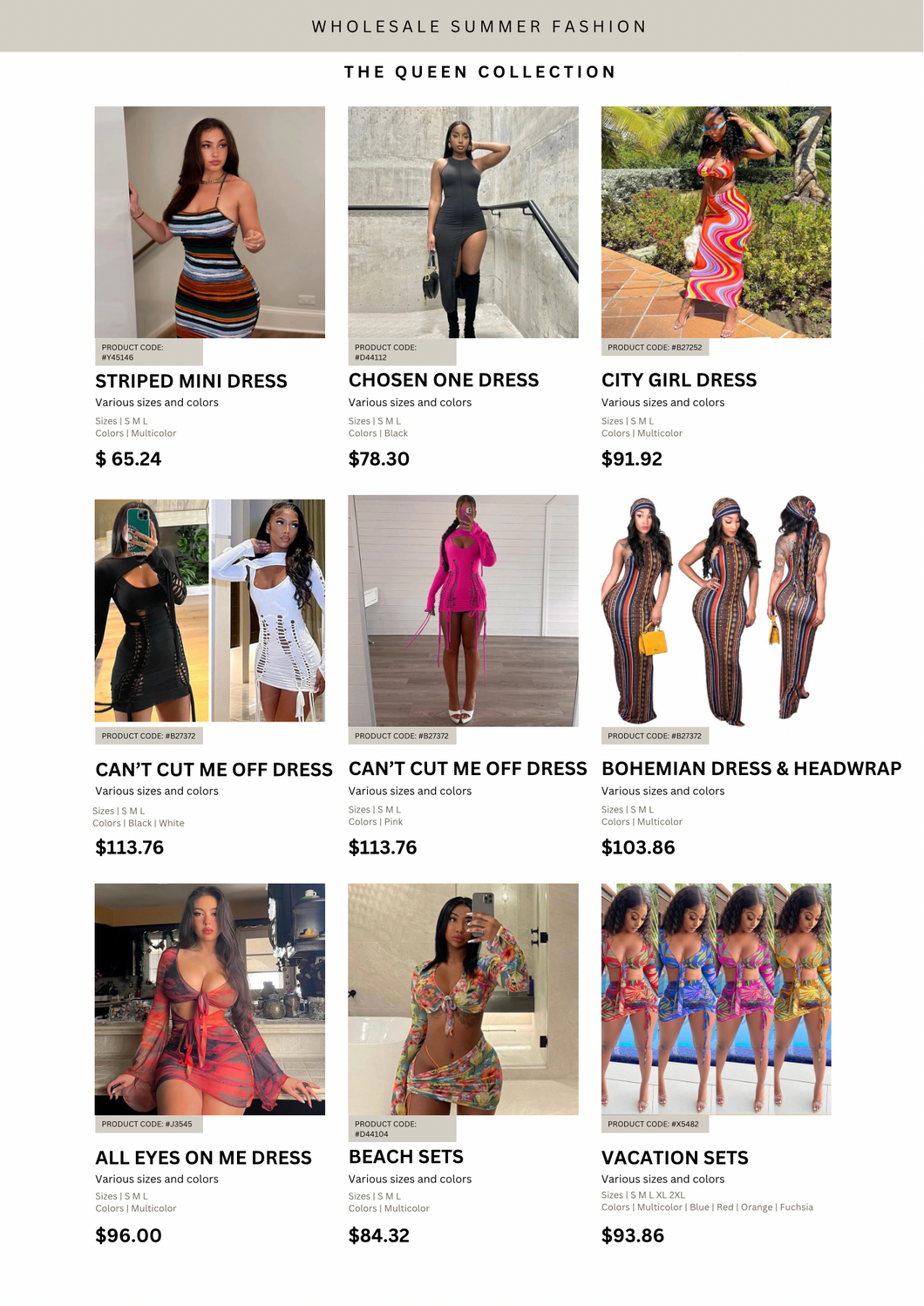 24 Pack Wholesale Mixed Summer Bundle