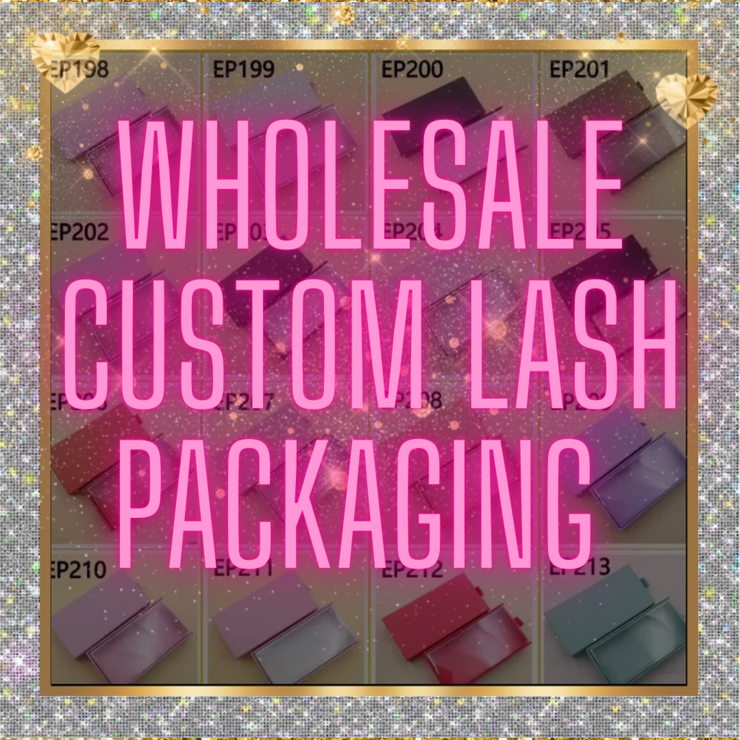 Wholesale Custom Lash Packaging