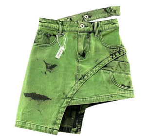 Don’t Cross Me Denim Skirt