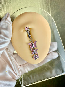 Butterfly Effect BellyRing Cuff