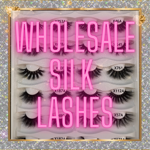 100pc Wholesale Silk Lashes