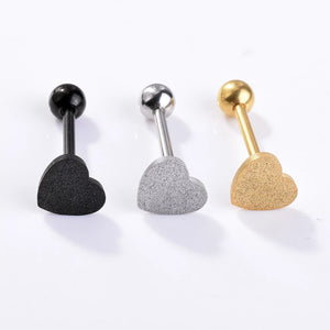 Cute Heart Tongue Rings