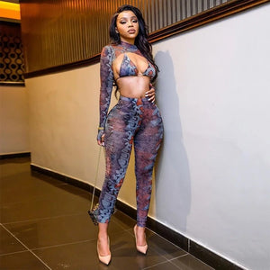 Sassy Slither 3pc Snakeskin Set