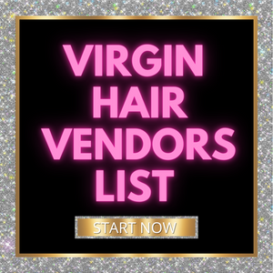 Virgin Hair Vendors List (Instantly Emailed)